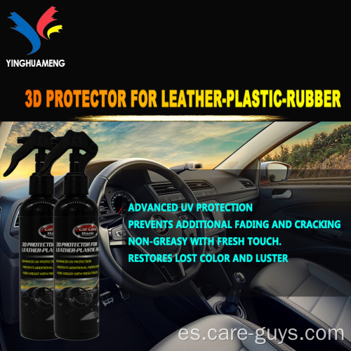 Limpieza de cuero de automóvil Spray Protector Dashboard Cleaning